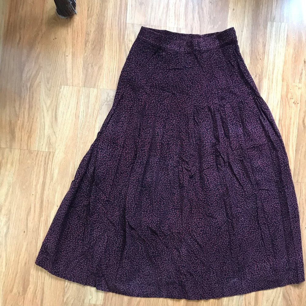 Vintage Laura Ashley high waisted skirt